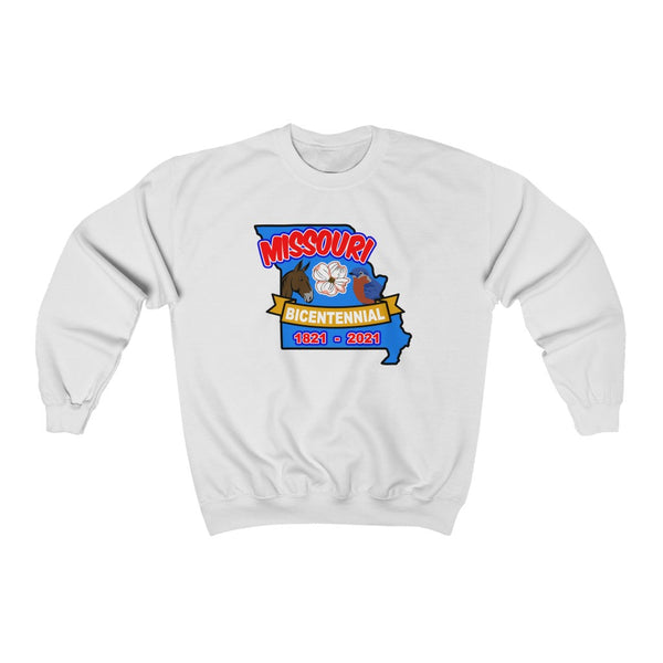 MOs-7  Missouri Bicentennial - Adult Unisex Heavy Blend™ Crewneck Sweatshirt - BenchmarkSpecialAwardsCo