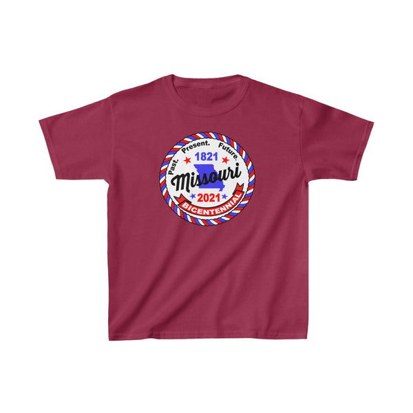MOr-1 Missouri Bicentennial - Kids Heavy Cotton™ Tee - BenchmarkSpecialAwardsCo