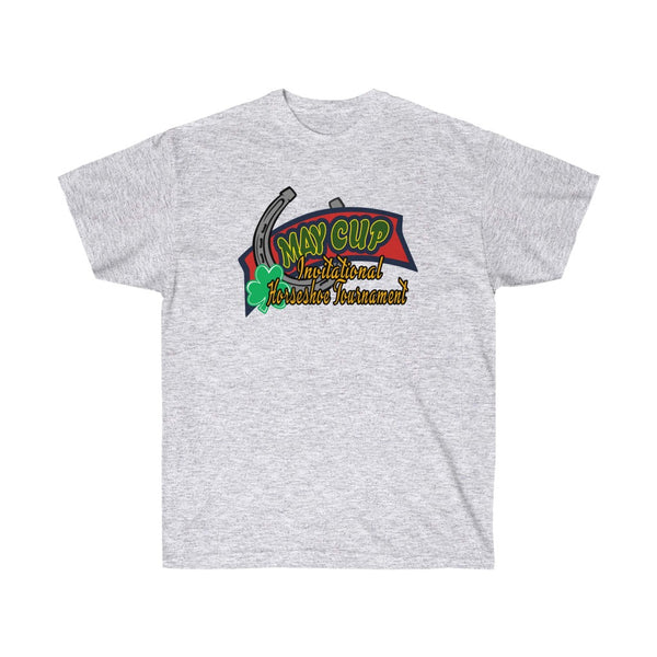 May Cup banner logo -1  Adult Unisex Ultra Cotton 6oz. GildanTee - BenchmarkSpecialAwardsCo