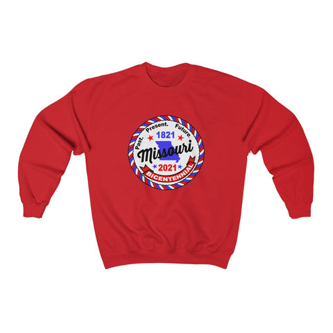 MOr-7 - Missouri Bicentennial - Adult Unisex Heavy Blend™ Crewneck Sweatshirt - BenchmarkSpecialAwardsCo