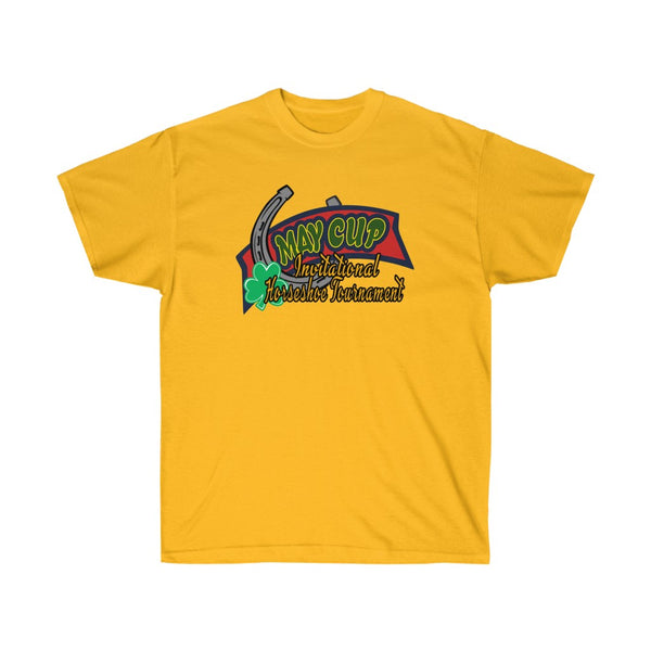 May Cup banner logo -1  Adult Unisex Ultra Cotton 6oz. GildanTee - BenchmarkSpecialAwardsCo