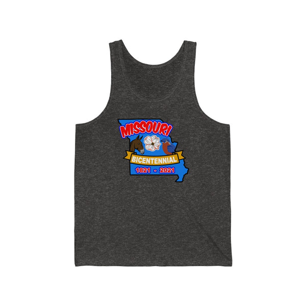 MOs-5  Missouri Bicentennial - Adult Unisex Jersey Tank Top - BenchmarkSpecialAwardsCo