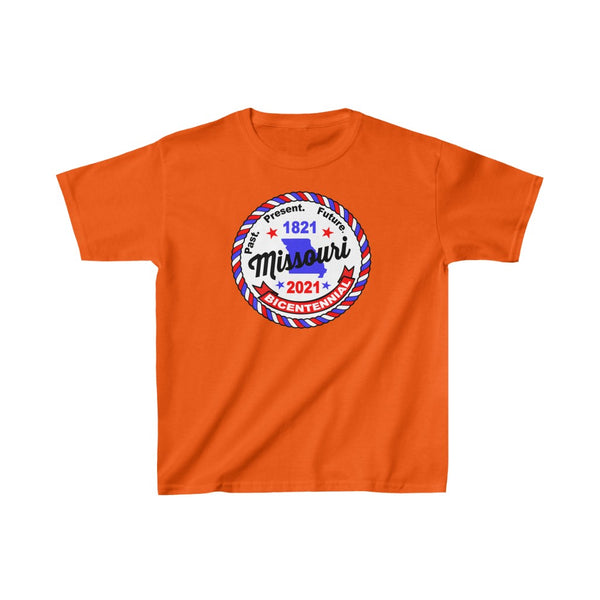 MOr-1 Missouri Bicentennial - Kids Heavy Cotton™ Tee - BenchmarkSpecialAwardsCo