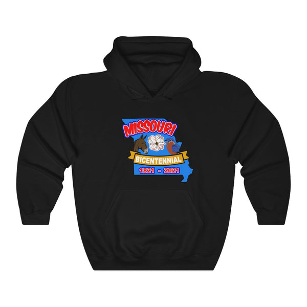 MOs-9  Missouri Bicentennial -  Adult Unisex Heavy Blend™ Hooded Sweatshirt - BenchmarkSpecialAwardsCo