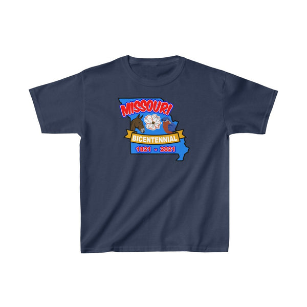 MOs-1  Missouri Bicentennial - Kids Heavy Cotton™ Tee - BenchmarkSpecialAwardsCo