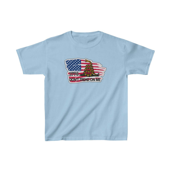 4th of July Dont Tread on Me 4 - Kids Heavy Cotton™ Tee, Gildan, 100% cotton - BenchmarkSpecialAwardsCo