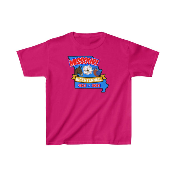 MOs-1  Missouri Bicentennial - Kids Heavy Cotton™ Tee - BenchmarkSpecialAwardsCo
