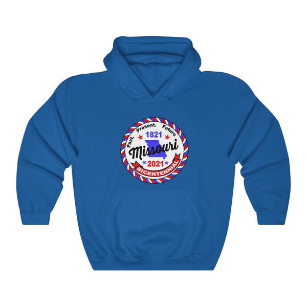 MOr-9  Missouri Bicentennial -  Adult Unisex Heavy Blend™ Hooded Sweatshirt - BenchmarkSpecialAwardsCo