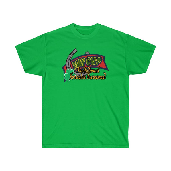 May Cup banner logo -1  Adult Unisex Ultra Cotton 6oz. GildanTee - BenchmarkSpecialAwardsCo