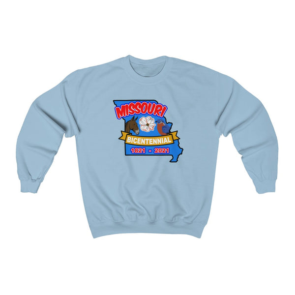 MOs-7  Missouri Bicentennial - Adult Unisex Heavy Blend™ Crewneck Sweatshirt - BenchmarkSpecialAwardsCo