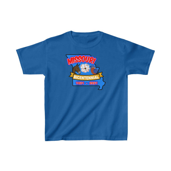 MOs-1  Missouri Bicentennial - Kids Heavy Cotton™ Tee - BenchmarkSpecialAwardsCo
