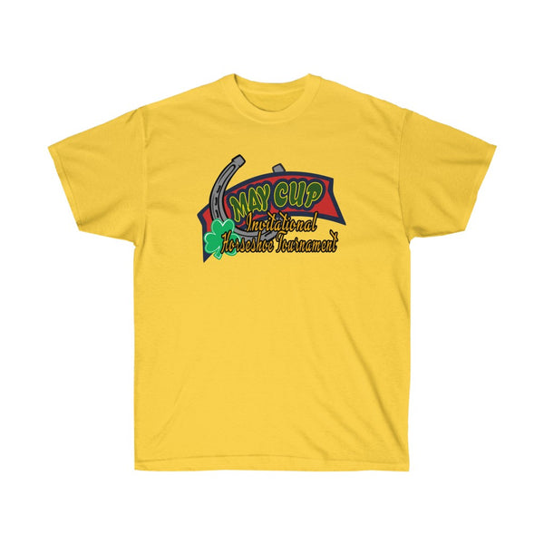May Cup banner logo -1  Adult Unisex Ultra Cotton 6oz. GildanTee - BenchmarkSpecialAwardsCo