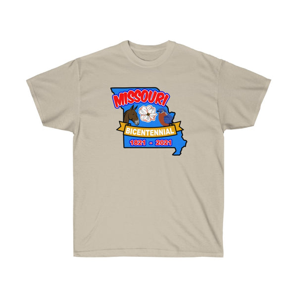 MO-2a  Missouri Botannical - Unisex Ultra Cotton 6oz. GildanTee - BenchmarkSpecialAwardsCo