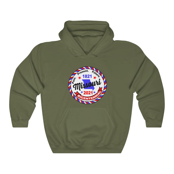 MOr-9  Missouri Bicentennial -  Adult Unisex Heavy Blend™ Hooded Sweatshirt - BenchmarkSpecialAwardsCo