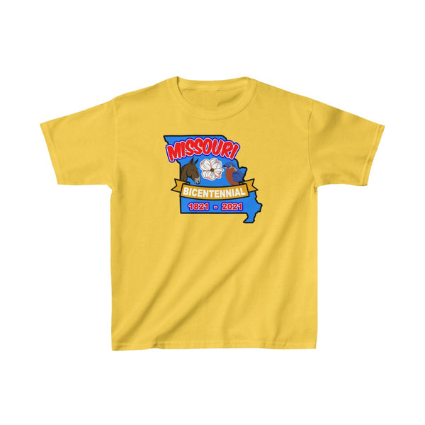 MOs-1  Missouri Bicentennial - Kids Heavy Cotton™ Tee - BenchmarkSpecialAwardsCo