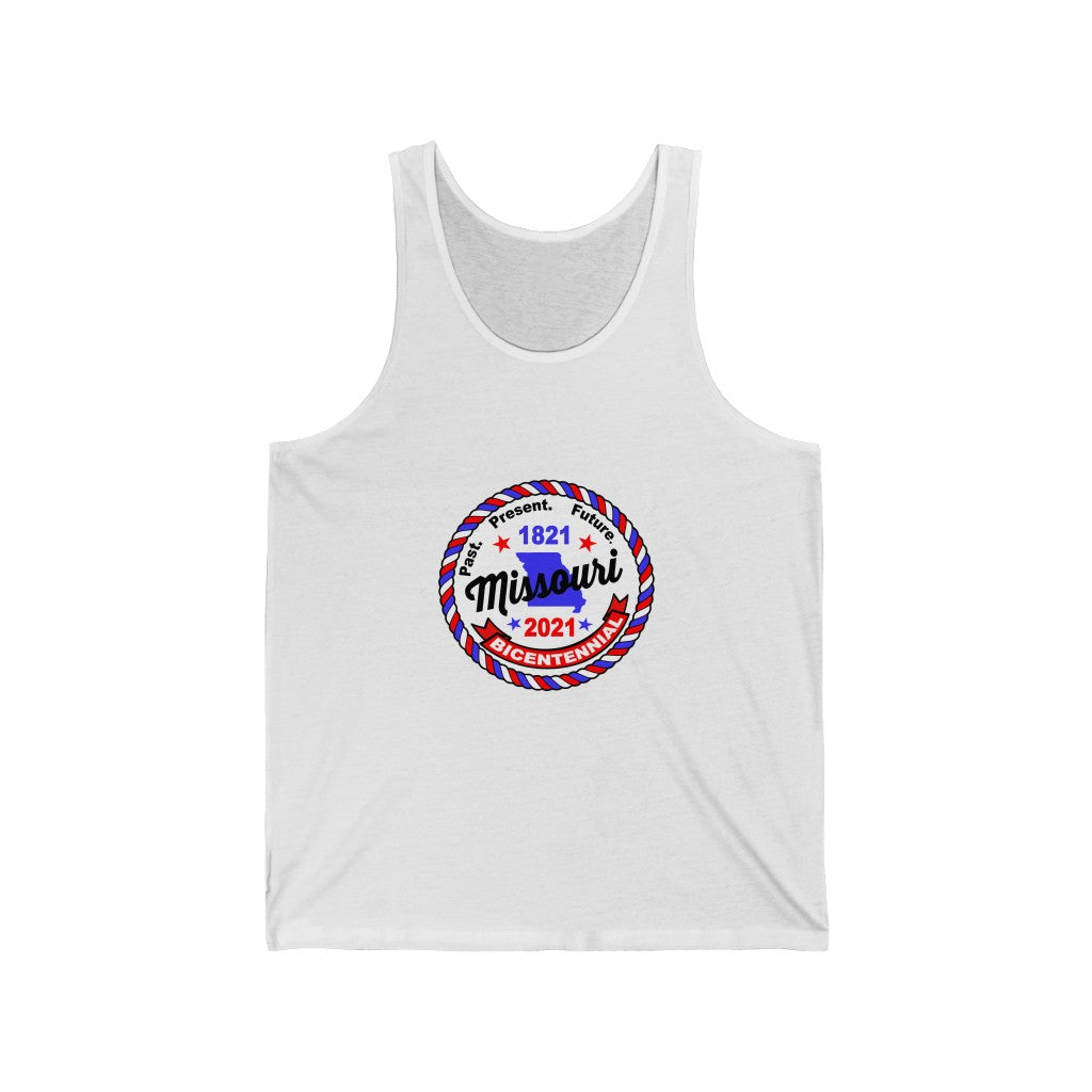 MOr-5   Missouri Bicentennial - Adult Unisex Jersey Tank Top - BenchmarkSpecialAwardsCo