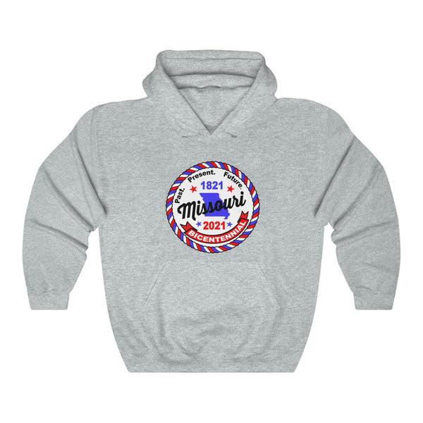 MOr-9  Missouri Bicentennial -  Adult Unisex Heavy Blend™ Hooded Sweatshirt - BenchmarkSpecialAwardsCo