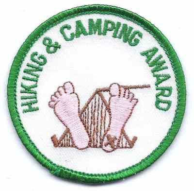 A-21 Hiking and Camping Award - BenchmarkSpecialAwardsCo