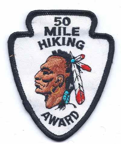 H-204 50 Mile Hiking Award - BenchmarkSpecialAwardsCo
