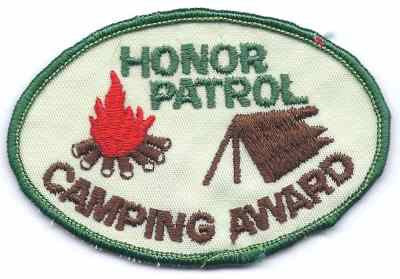 H-219 Honor Patrol Camping Award - BenchmarkSpecialAwardsCo