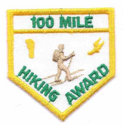 H-217 100 Mile Hiking Award - BenchmarkSpecialAwardsCo